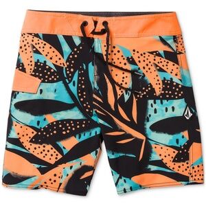 NWT Volcom Big Boys Waterside Mod-Tech Board Shorts - Tgl